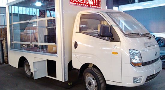 福田時(shí)代LED廣告宣傳車