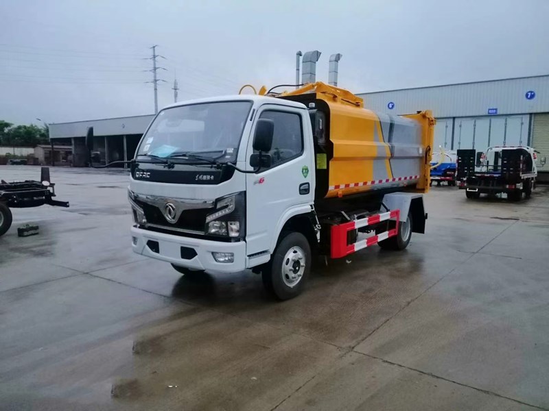 東風牌5方6方側(cè)裝壓縮垃圾車