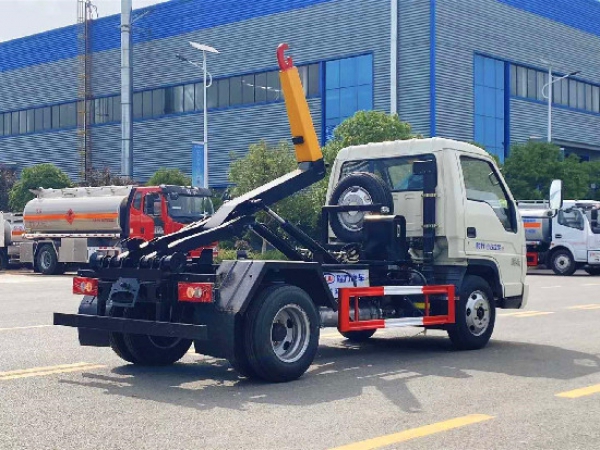 福田小卡3方鉤臂(車廂可卸式)垃圾車
